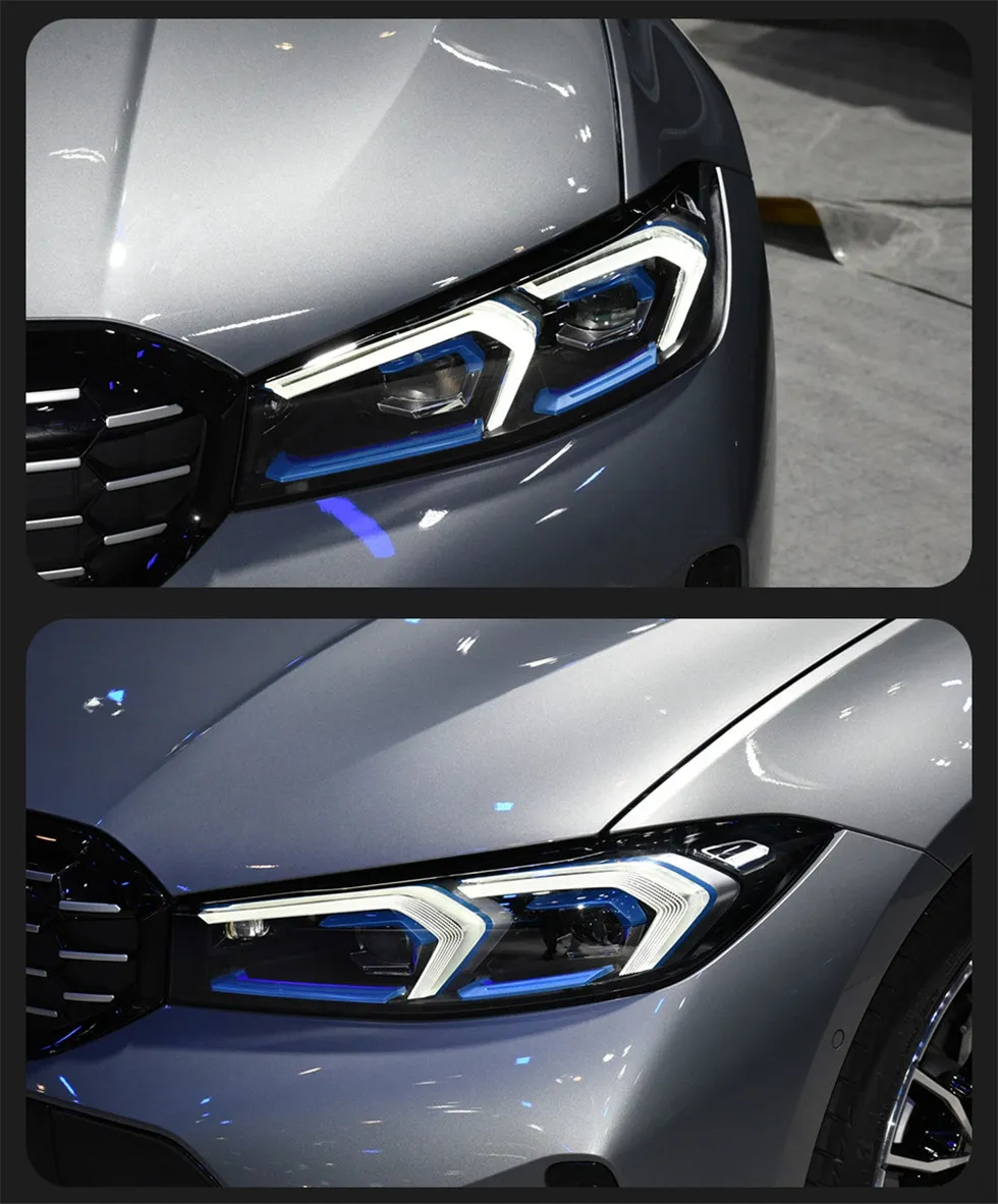 Headlights For BMW G20 G28 20 20-20 22 330Li Upgrade LCI style LED DRL Dual Projector High Beam Head Lamp