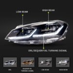 Car Front Headlight For VW Golf 7 20 14-20 17 LED Head Lamp Styling Dynamic Turn Signal Lens Automotive Accessories - Image 5
