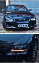 Car Styling Head Lights for Toyota Mark X LED Headlight 2005-2009 Headlights Reiz Bifocal Lens Turn Signal Light - Image 2