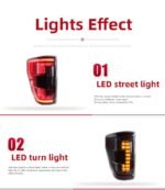 Car Rear Lamp For Ford Raptor Taillight Assembly F150 20 20-2023 Full LED Signal Light Brake Signal Street Lamp - Image 4