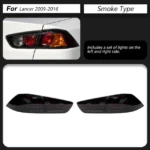 Car Accessories LED Taillights For Lancer EX EVO 20 09-20 16 Facelift Rear Lamps DRL Signal Automotive Plug And Play - Image 6