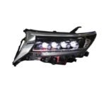 Car Styling Headlights For Land Cruiser Prado 20 18-20 20 LED 4 Lens Headlight High Low Beam Daytime Lights - Image 2