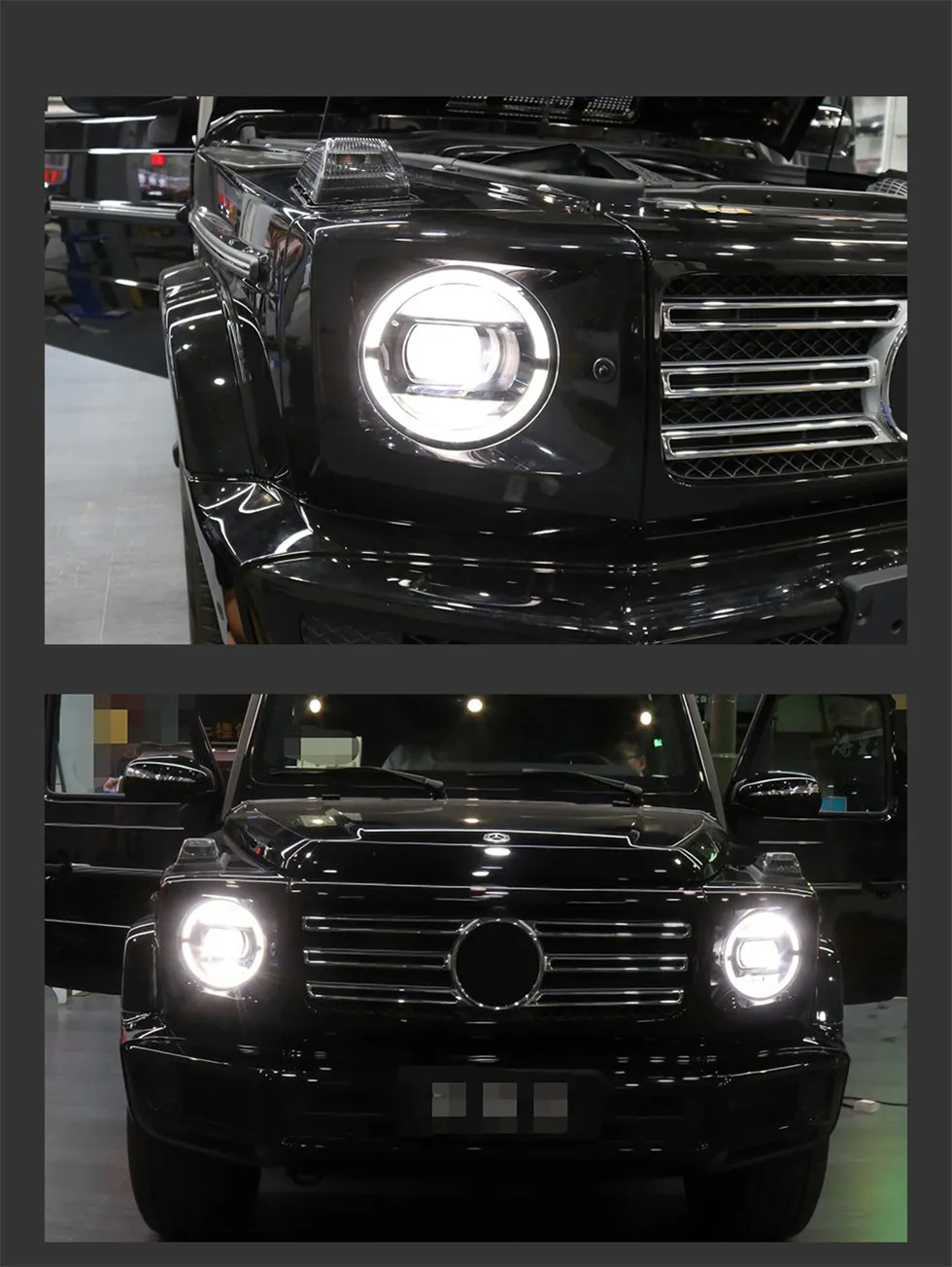 For W463 Headlights 2007-20 17 G350 G500 G63 LED Head Lamp DRL Dynamic Signal Lamp Front Light Assembly