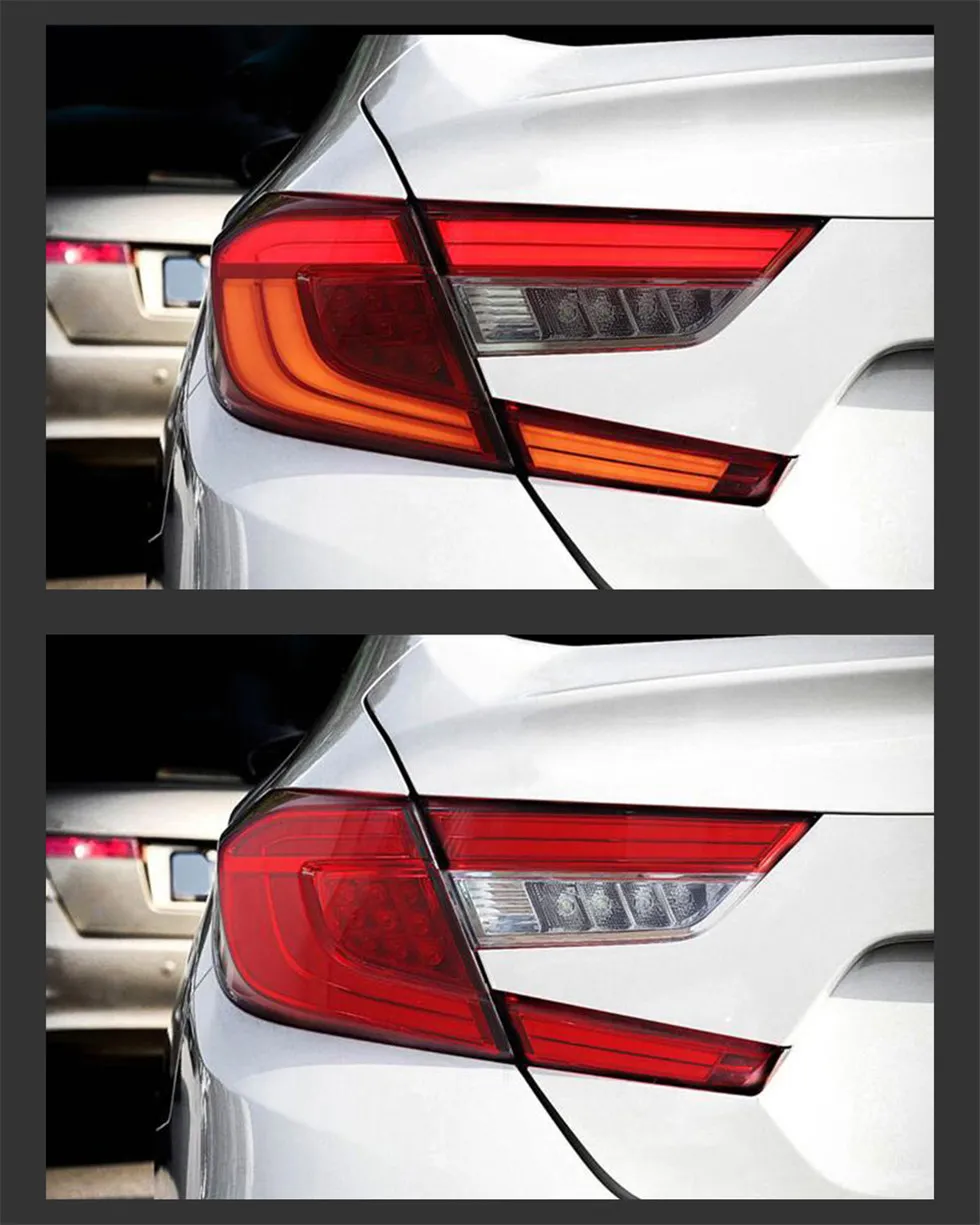 Auto Taillights For Accord X 20 18-2021 G10 LED Taillight Assembly Upgrade Original Design Dynamic Turn Signal Lamp Accessories Kit