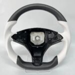 Carbon Fiber LED Driving Wheel for Tesla Model S LED Performance Steering Wheel - Image 2