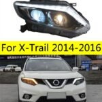 All LED Lights For Nissan X-trail LED Headlight 20 14-17 DRL Turn Signal High Beam Angel Eye Projector Lens