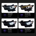 LED Headlights For Mazda 3 Axela 20 20-2023 LED Lights DRL HID Dynamic Turning Front Head Lights Assembly - Image 3