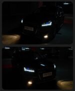 Auto Headlights for AUDI Q7 2006-20 15 LED High Beam Laser Lens LED DRL Running Water Turn Signal Lamp - Image 4