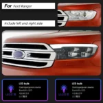 Car Front Lights for Ford Ranger Headlight 20 16-20 21 Everest Full LED DRL Dynamic Turning Signal Lamp Headlights - Image 6