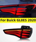 LED Through Taillight For Buick GL8ES 20 20 653T Taillight Assembly DRL Fog Brake Lamp Assembly Tuning Light Plug And Play