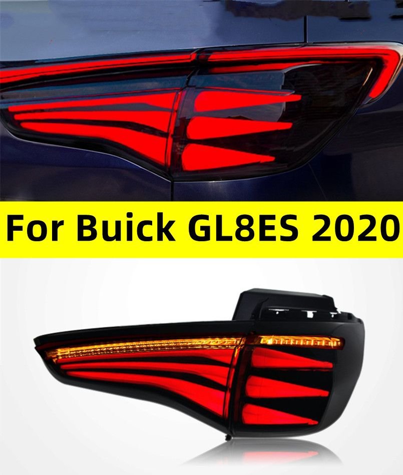 97ea448b-4b87-4e97-9f2b-95f4c8f6950d LED Through Taillight For Buick GL8ES 20 20 653T Taillight Assembly DRL Fog Brake Lamp Assembly Tuning Light Plug And Play - Image 1