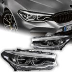 Car LED Daytime Running Lights For BMW G30 Headlights 20 17-20 20 525i 530i 535i G38 F90 Low Beam Front Lamp