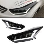 LED Head Light Parts For Hyundai Elantra 20 11-20 16 Front Headlights Replacement DRL Daytime light Accessories