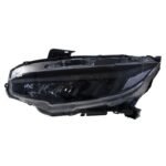 Auto Front Headlights For Honda Civic Ten Generation Upgrade Dragon Wing Style Lights APP Control 7 Color LED Turn Signal Headlight - Image 2