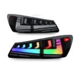 Auto Tail Lights For Lexus IS250 IS300 IS350 2006-2012 RGB Rear Brake Reverse Light Turn Signal Stop Taillights Assembly - Image 2