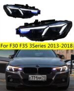 Headlight For BMW 3Series F30 F35 2013-2018 Head Lights Upgrae 2022 Style Replacement DRL angel eye Daytime lights Lighthouse Projector Facelift