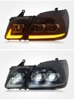 Car Lights Assembly For Lexus LX470 1998-2007 6 Far 6 Near Headlight All LED Daytime light Turn Signal Accessories - Image 4
