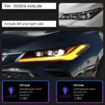 Car Front Lights for Toyota Avalon LED Headlight 20 18-20 22 Upgrade Headlamp Assembly DRL Dynamic Turn Singal Auto Part Light - Image 6