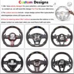 Steering Auto Carbon Fiber LED Performance Steering Wheel for Audi A6 A7 Accessories - Image 5