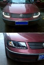 Auto Tuning Head Lamp for VW Passat B5 1999-2004 Passat LED Headlight DRL Hid Bi Xenon Turn Signal Headlights - Image 5