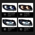 Headlight Assembly For BMW X1 E84 20 11-20 15 12V LED Headlight Angel Eye DRL Hid Bi Xenon Head Lamp - Image 3