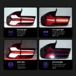 Taillight Upgrade For BMW X5 E70 2010-2013 LED DRL Brake Dynamic Turn Signal Light Assembly Car Lamp - Image 3