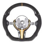 100% Real Carbon Fiber Steering Wheel For BMW 22,F23 & F45 M Sports F30,F31 4 F32,F33,F36 F87 M2,F80 M3,F82 F83 F15 F34 F20 - Image 2