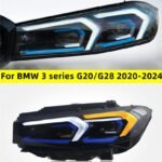 Car Headlight For BMW 3 Series G20/G28 20 20-2024 Upgrade Headlights M3 DRL Head Lamp Front Light Assembly