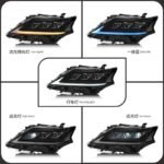 Car Headlights For Lexus RX350 2012-2014 Headlights LED DRL Running Light Dynamic Turn Signal Lights Assembly - Image 3