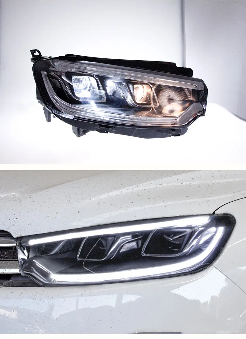 Auto Accessory LED Headlights for Citroen C3-XR 20 15-20 17 Turn Signal Highlight LED Front Lamp Car Assembly