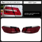 Car Tuning Taillights For Mercedes Benz E Class W211 W212 E260 20 09-20 15 Tail Lights OLED Style Dynamic Signal Light - Image 6