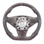 Car-styling Carbon Fiber Steering Wheel LED Racing wheels for BMW E60 - Image 2