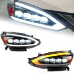 Nissan Sylphy Sentra 20 16-20 19 DRL Angel Eye Dynamic Design Turn Signal Light Front Lamp Assembly