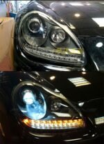 Blue Headlight Bulbs For Porsche Cayenne 2003-2007 All LED Headlights Low And High Beam Daytime Running Lights - Image 4