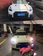 Car Styling Head Lamp for Nissan GT-R Headlights 2009-20 17 GTR LED Headlight DRL Angel Eye Hid Bi Xenon Auto Accessories - Image 5