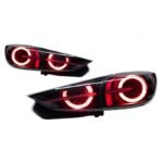 Mazda 3 Axela Hatchback 2014-20 19 BMLFS BMEFS Tail Lights With Sequential Turn Signal Animation Brake Lights - Image 2