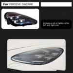 Car LED Lights Assembly For Porsche Cayenne 2011-20 18 Front DRL Matrix LED Head Lamp Turn Signal Front Lamp - Image 6