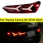 Taillight For Toyota Camry EX Tail Lights 20 18-20 22 With Sequential Turn Signal Animation Brake Parking Lamp