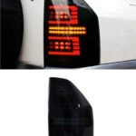 Car Taillight For Mitsubishi Pajero V73 Tail Light Assembly V77 Modified LED Turn Driving Light Rear Brake Reverse Light