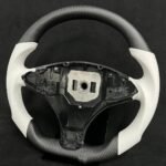 Carbon Fiber LED Driving Wheel for Tesla Model S LED Performance Steering Wheel - Image 4