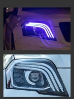 Mercedes Benz GLK X204 Headlights 2008-20 15 Upgrade Maybach Styling LED Daytime Lights Turn Signal Lamp - Image 3