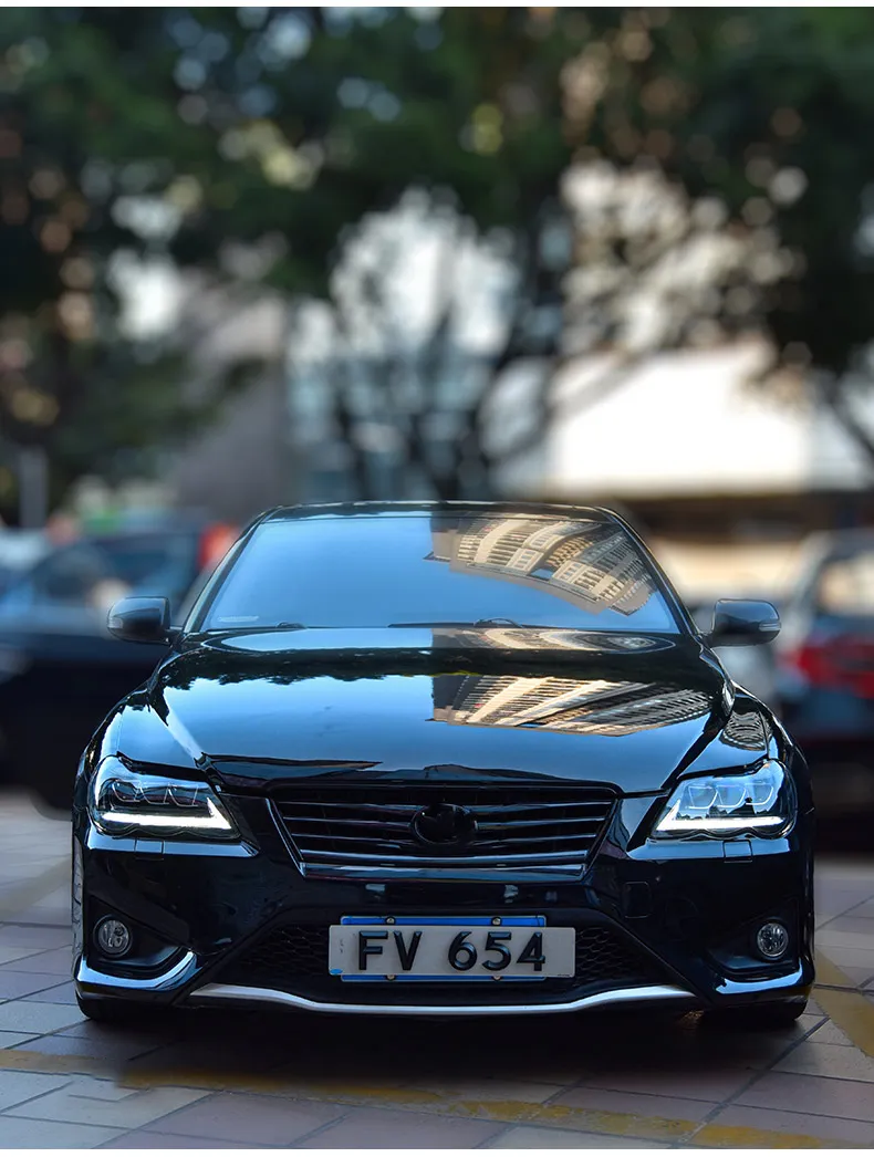 Car Styling Head Lights for Toyota Mark X LED Headlight 2005-2009 Headlights Reiz Bifocal Lens Turn Signal Light