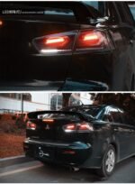 Taillight For Mitsubishi Lancer EVO LED Dynamic Tail Lights Upgrade Corvette Styling With Welcome Light Replacement - Image 5