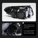 Headlight Assembly For BMW X1 E84 20 11-20 15 12V LED Headlight Angel Eye DRL Hid Bi Xenon Head Lamp - Image 4