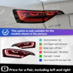 Auto Taillights For VW Jetta Taillight 20 19-2024 Brake Light DRL Dynamic Turn Signal LED Tail lights Assembly - Image 6