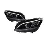 Car Headlights Assembly For Benz W205 C63 20 15-2021 C300 C260 Front Headlight Replacement DRL Daytime Light - Image 2