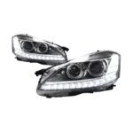 Car Headlights For Mercedes Benz W221 2006-2009 S300 S400 LED Light Replacement DRL High Beam Lens Daytime Front Headlight - Image 2