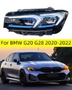 Car Tuning Headlights For BMW G20 G28 LED Headlight 20 20-2022 3 Series M3 High Beam Lens Turn Signal Front Lights