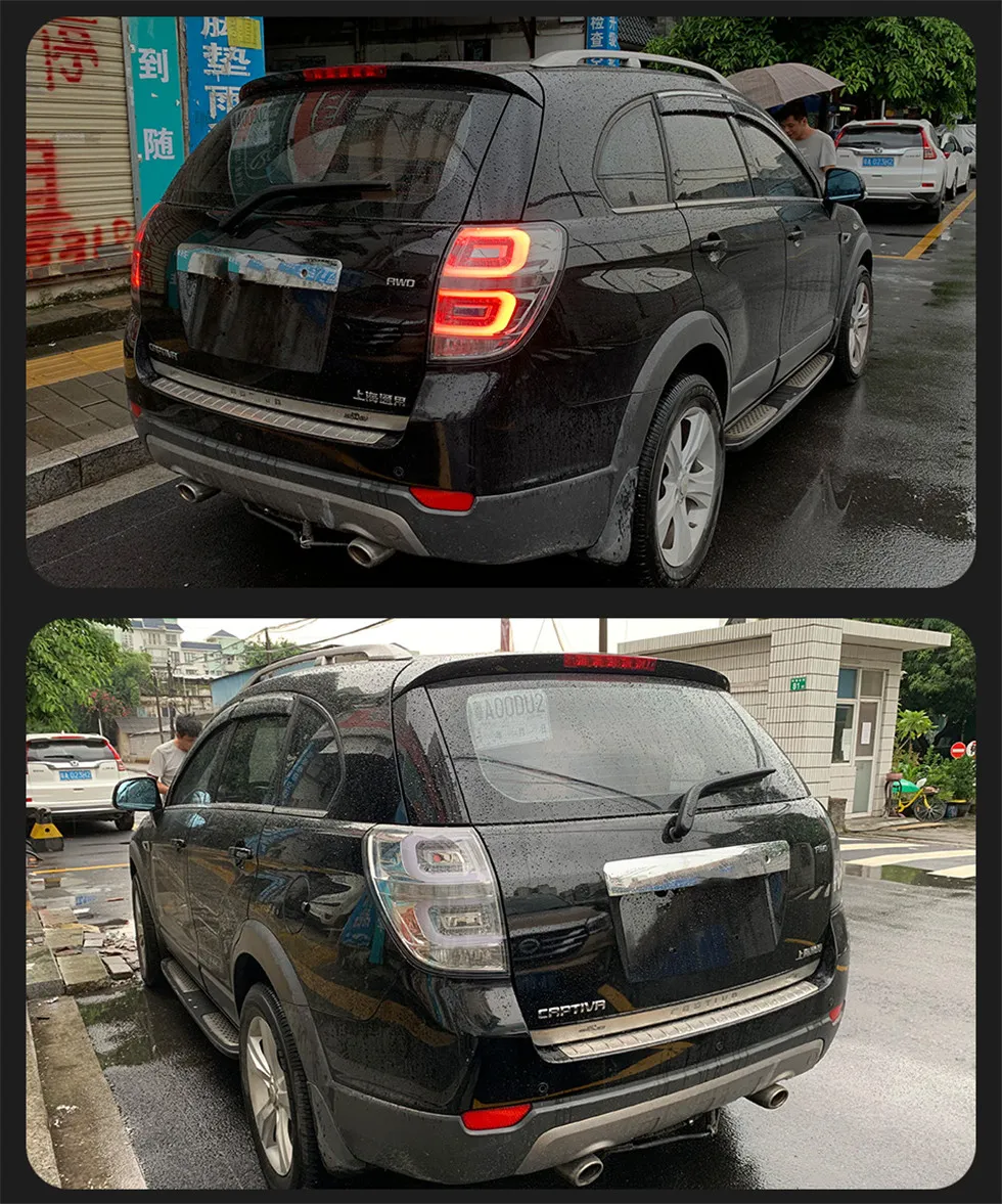 LED Turn Signal Taillights For Captiva 20 08-20 17 Tail Light LED DRL US Style Day Running Brake Reversing Driving Lights