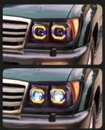 Toyota Land Cruiser Headlights 1998-2007 LC100 Head Lamps DRL Dynamic Turn Signal High Beam Projector - Image 5